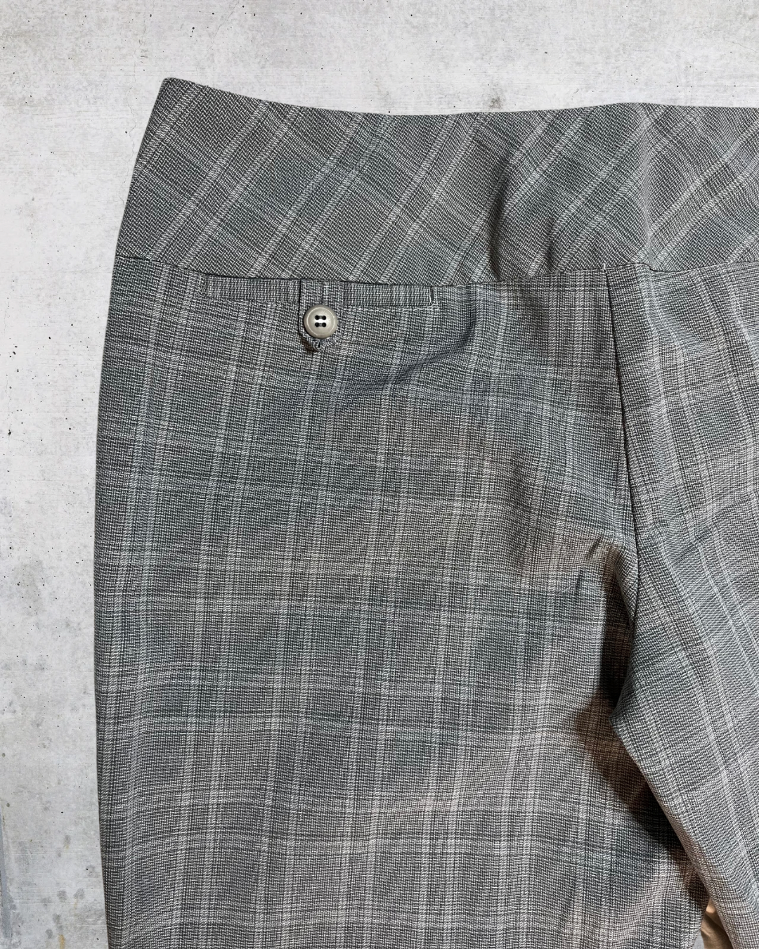Power Plaid Low-Rise Pants - Size 11