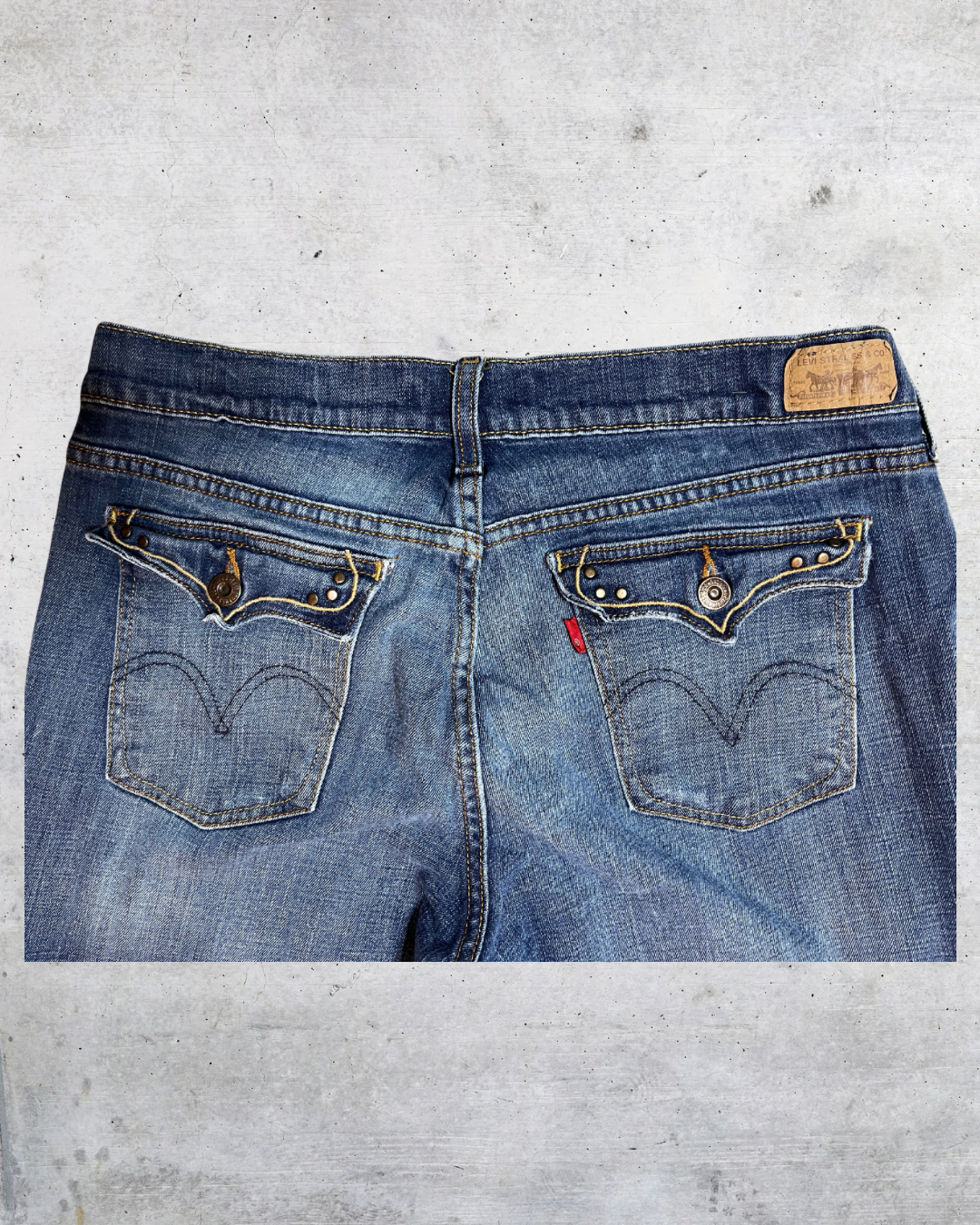 Levi’s 515 Bootcut Jeans – Mid-Rise Rockstars - Size 12