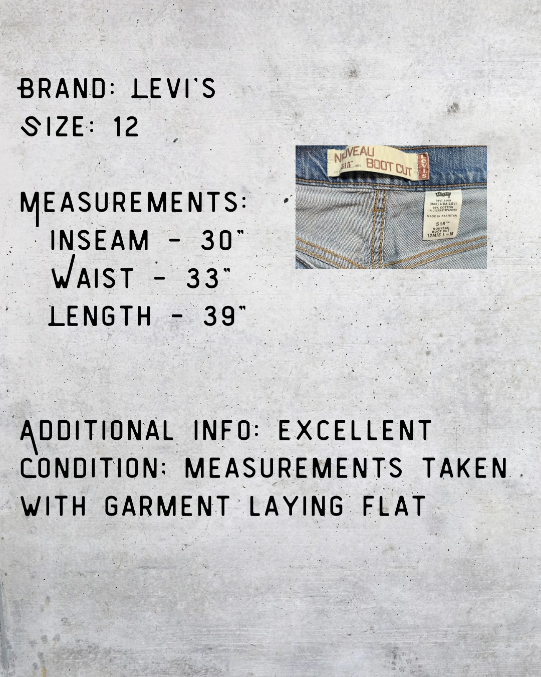 Levi’s Nouveau Bootcut Jeans - Size 12