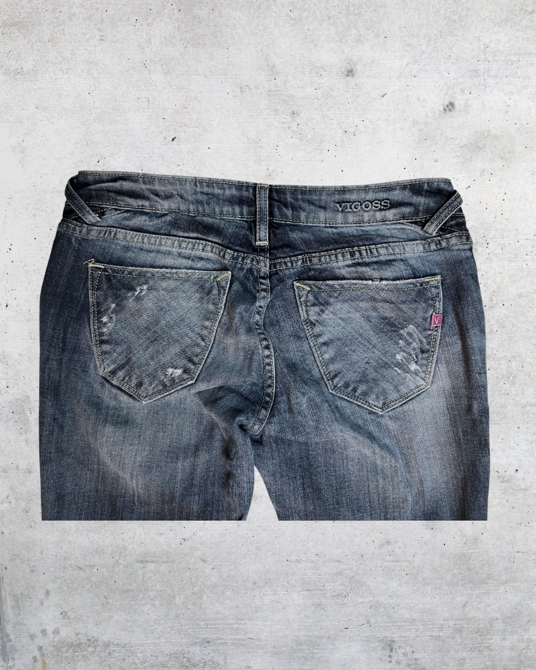 Vigoss “The Boyfriend” Distressed Skinny Jeans - Size 5