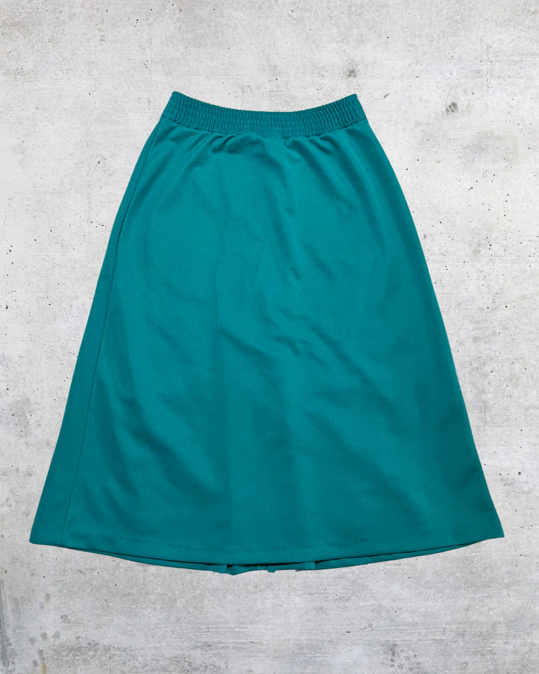 Teal the Show Vintage Skirt - Size 10