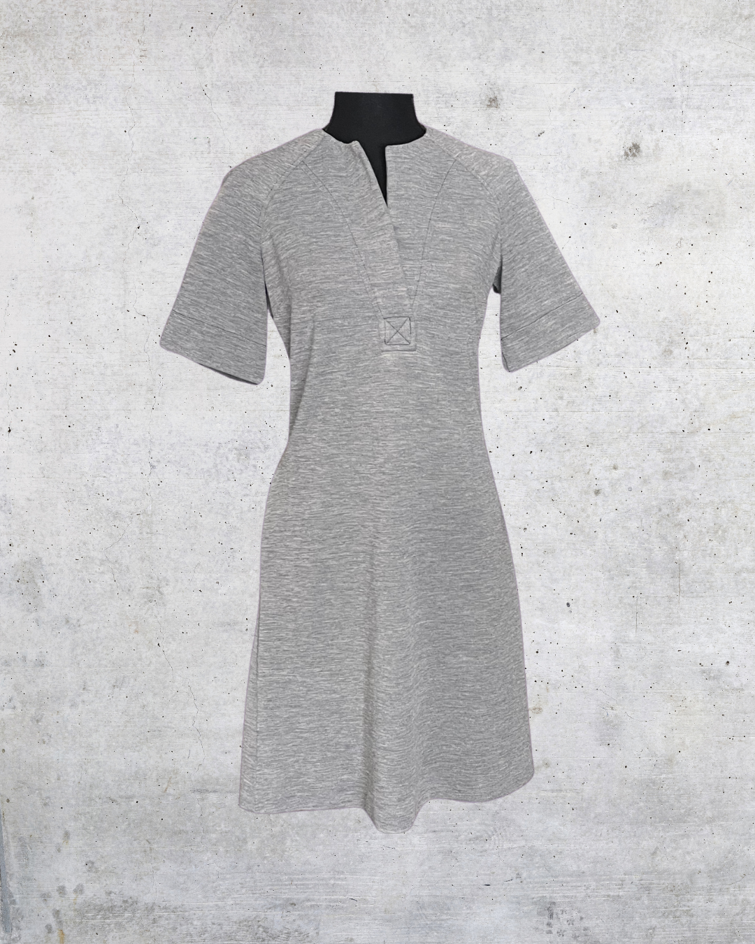 Vintage Gray Verona Dress - Size 8