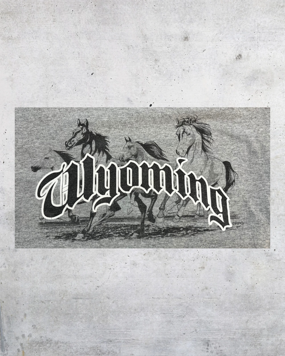 Wyoming Horse Tee - Medium