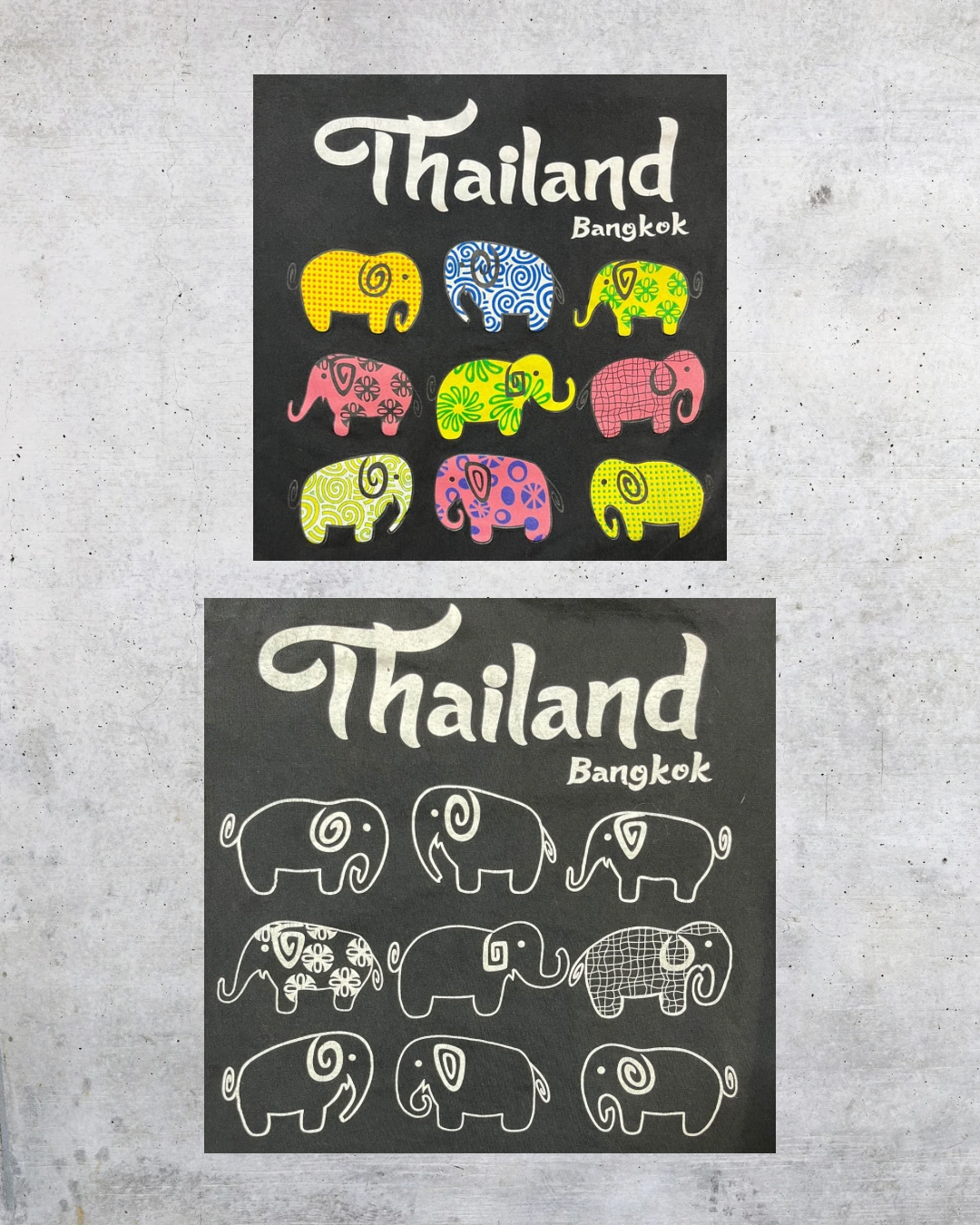 Bangkok Elephants - Medium