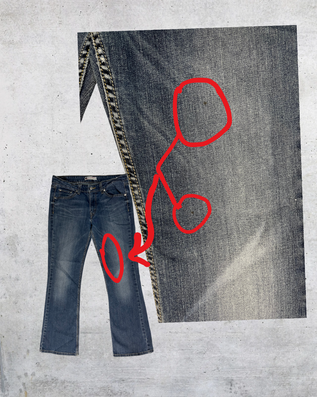 Levi’s Low-Rise Bootcut Jeans Y2K