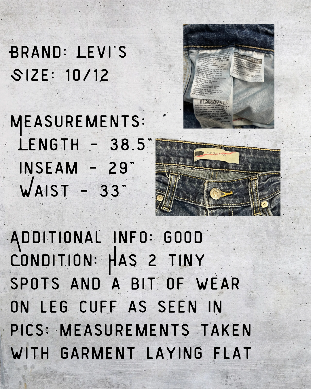 Levi’s Low-Rise Bootcut Jeans Y2K