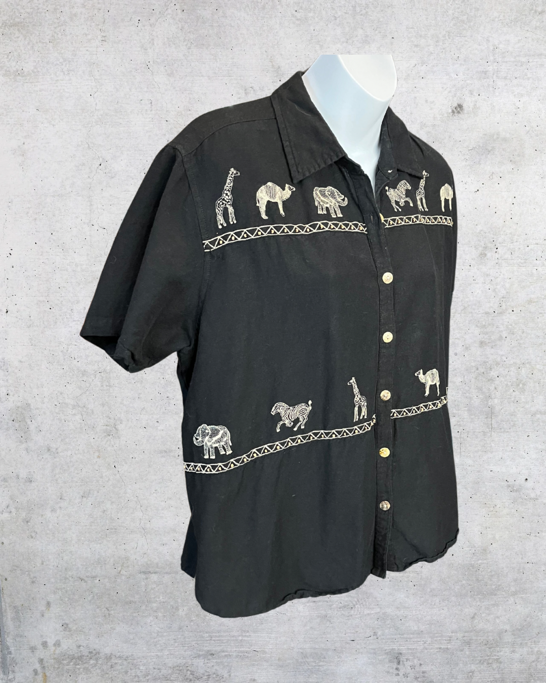 🦒 “Zoo It Yourself” Safari Button-Up