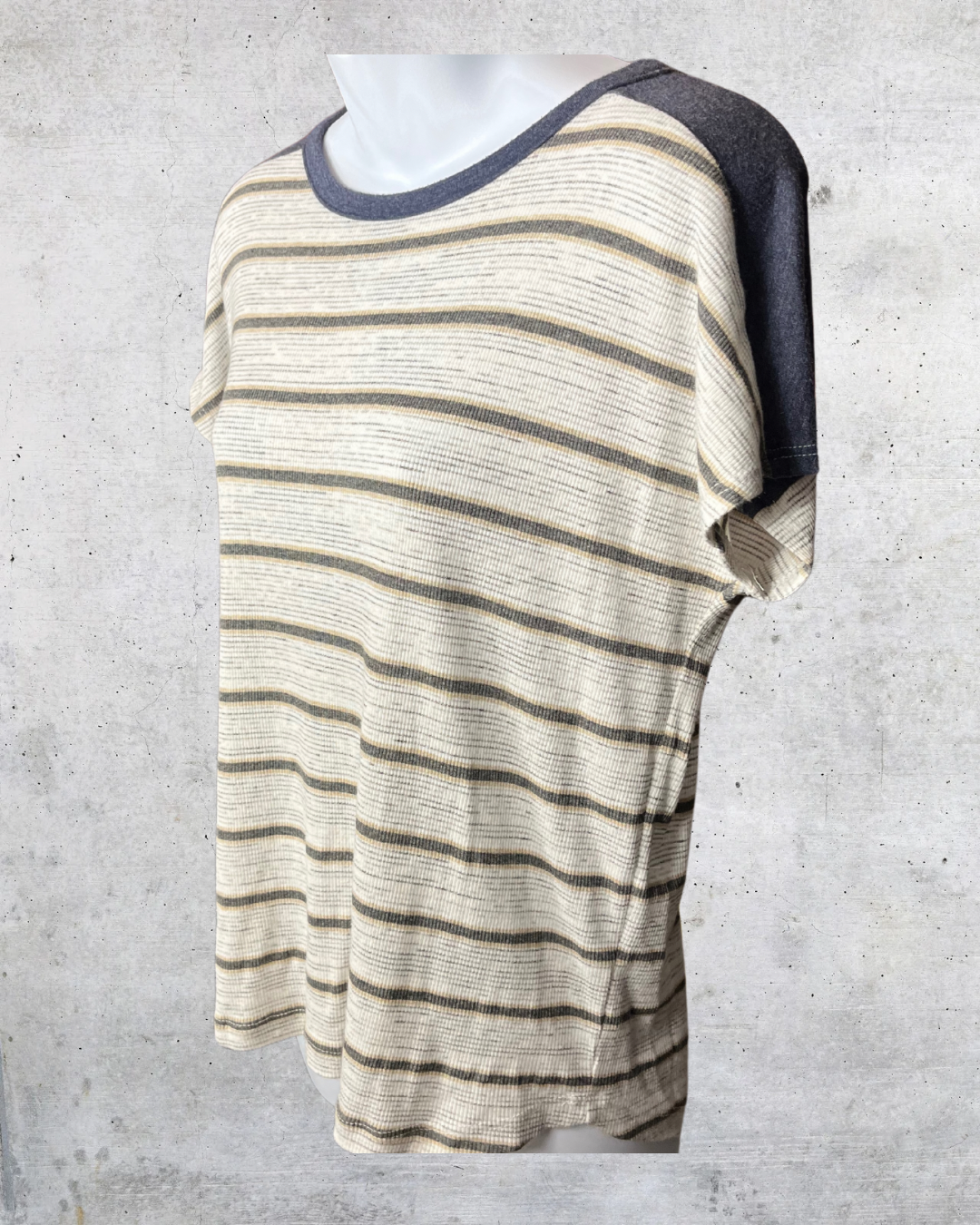 Staccato Heather Stripe Tee