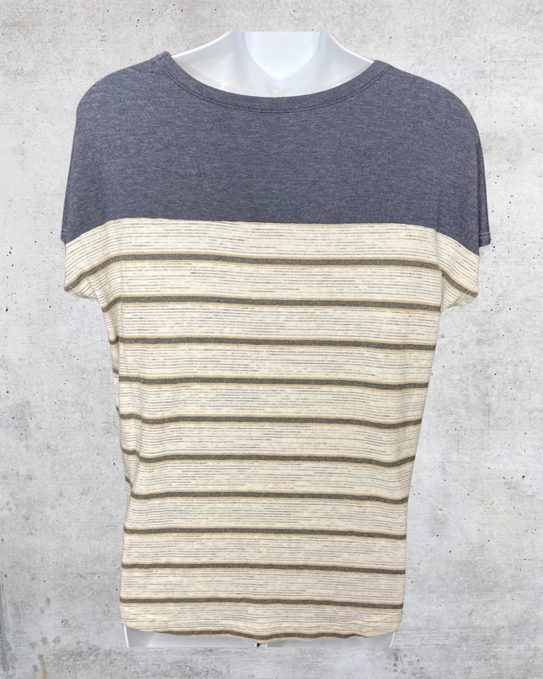 Staccato Heather Stripe Tee