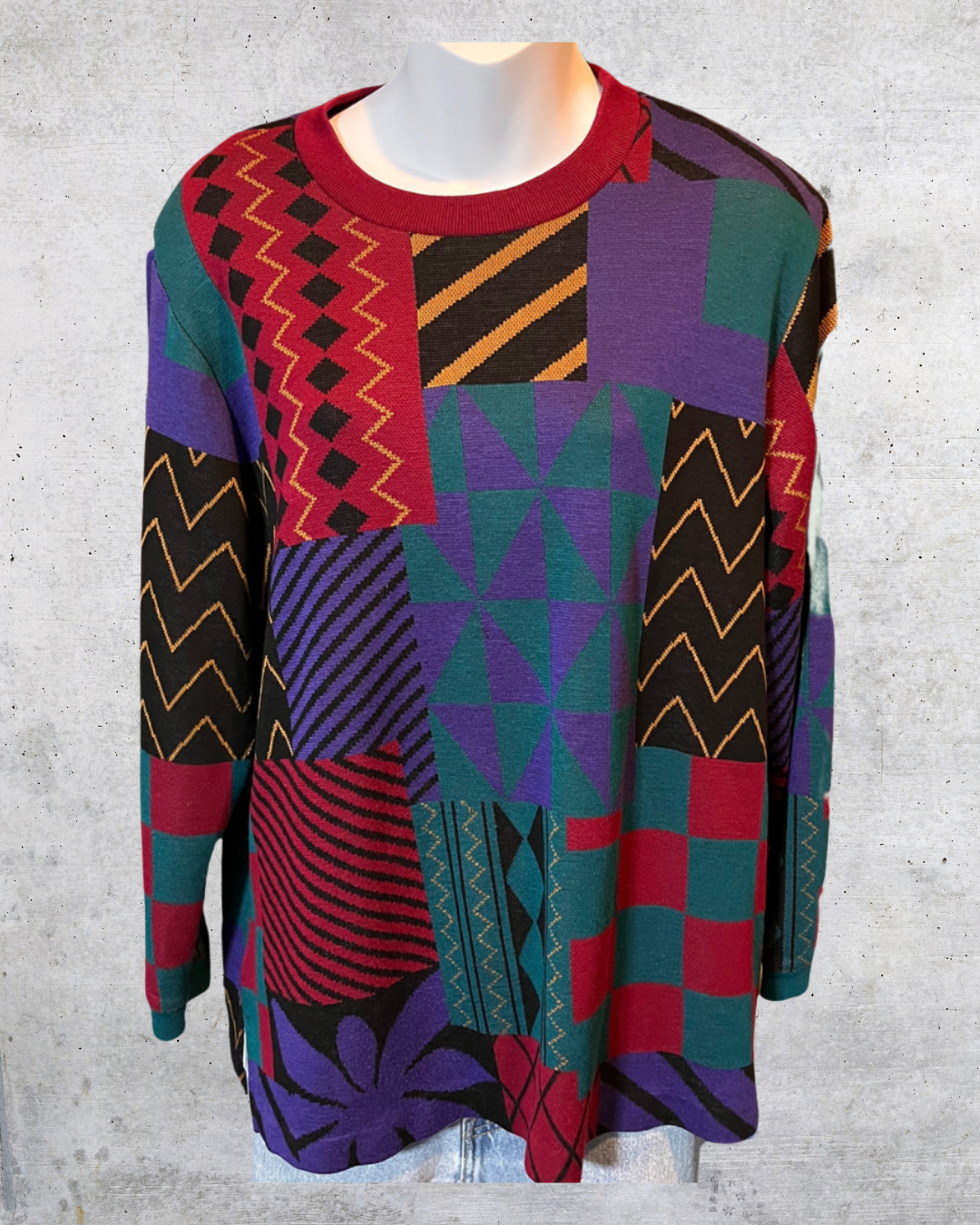 Retro Rhythm Sweater