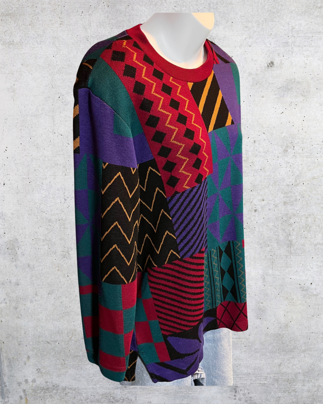 Retro Rhythm Sweater