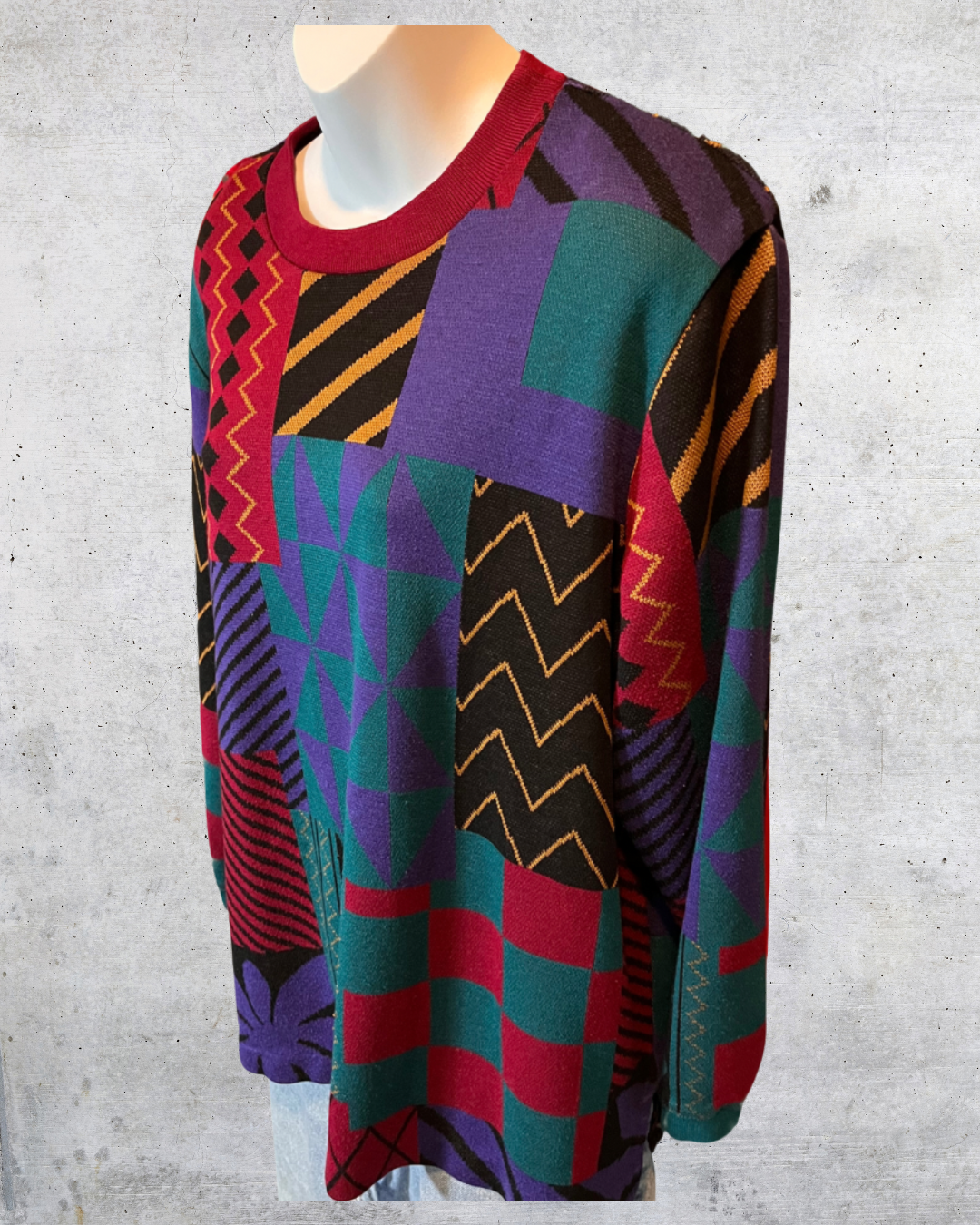 Retro Rhythm Sweater