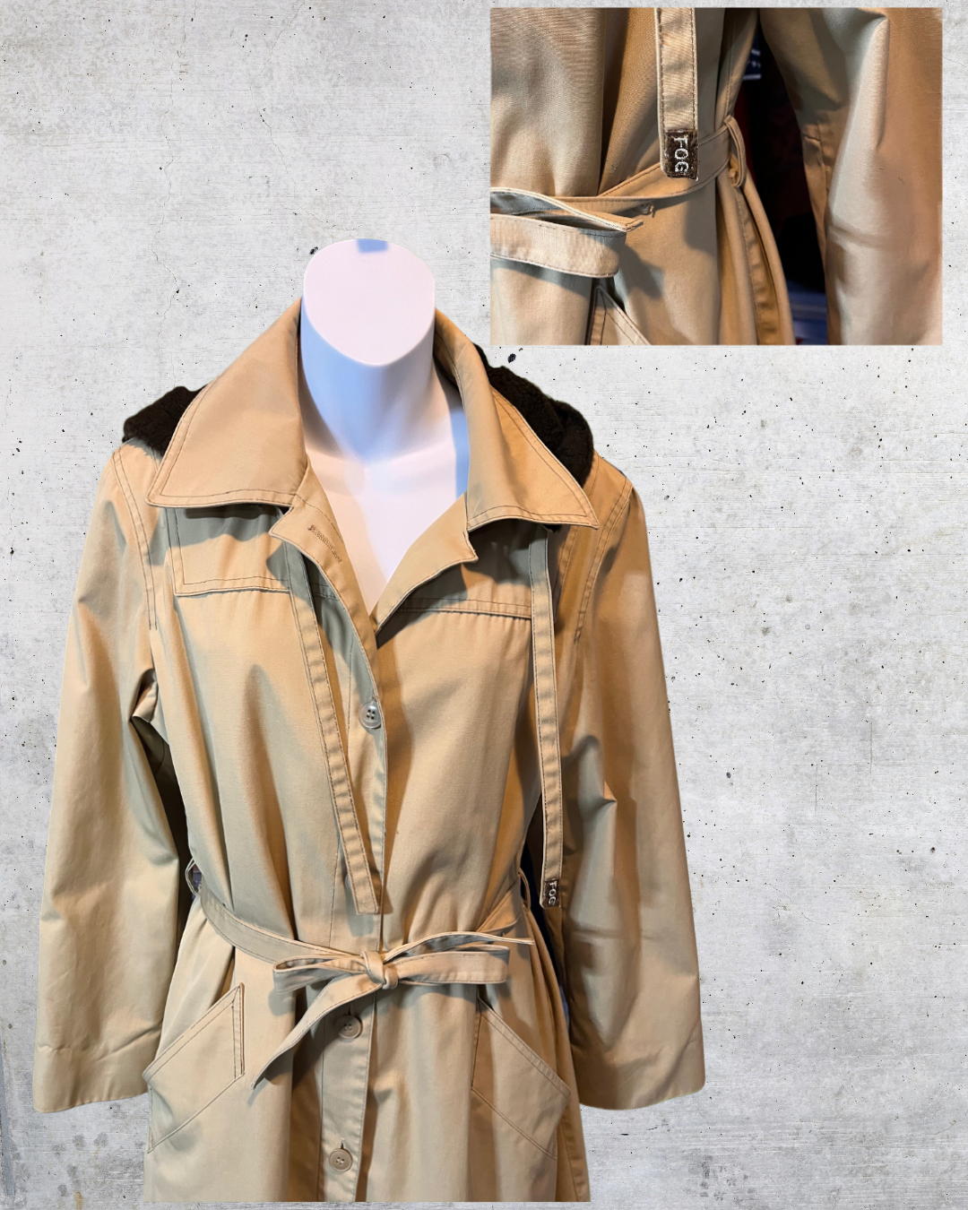 Classic London Fog Trench