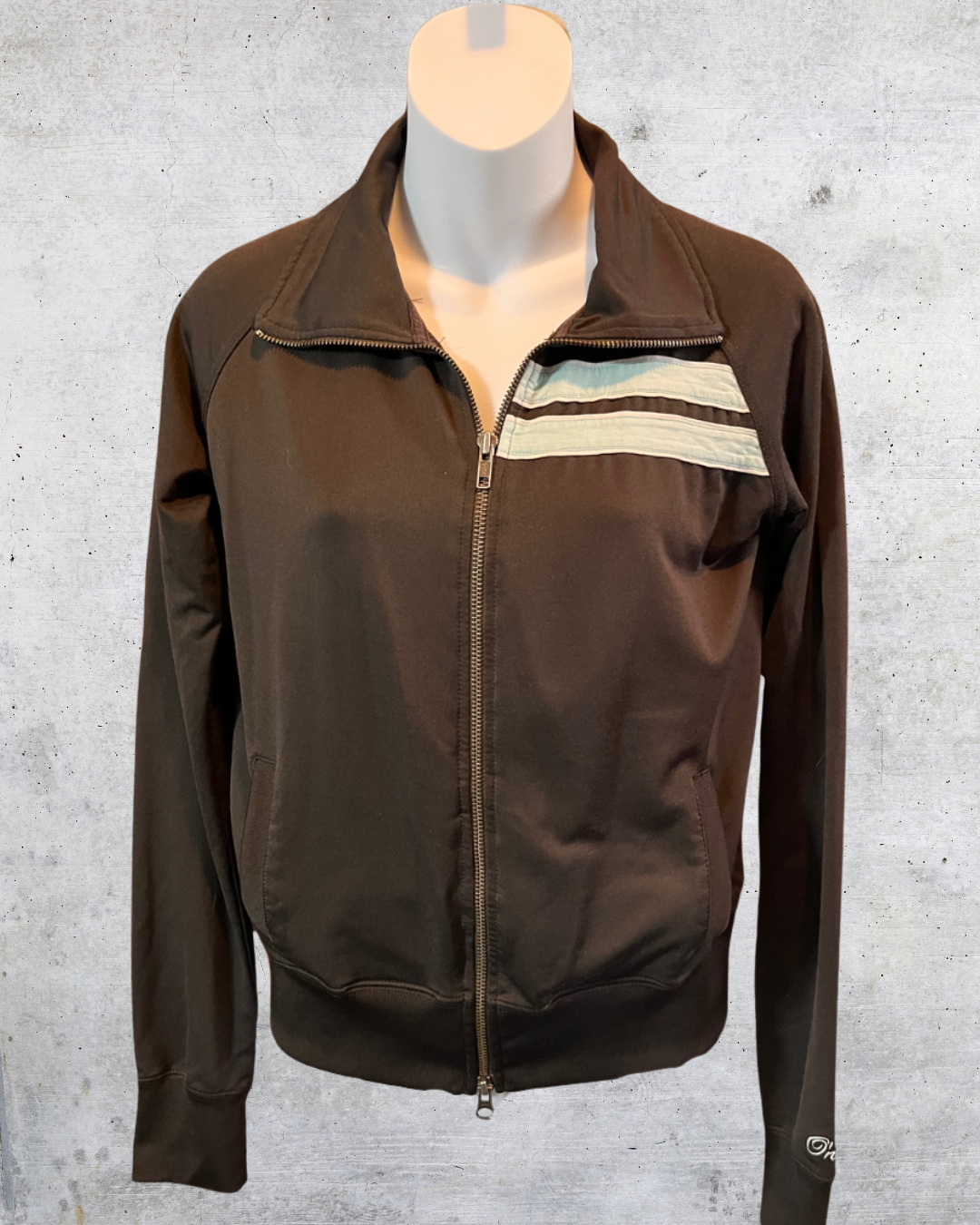 Retro Stripe Track Jacket