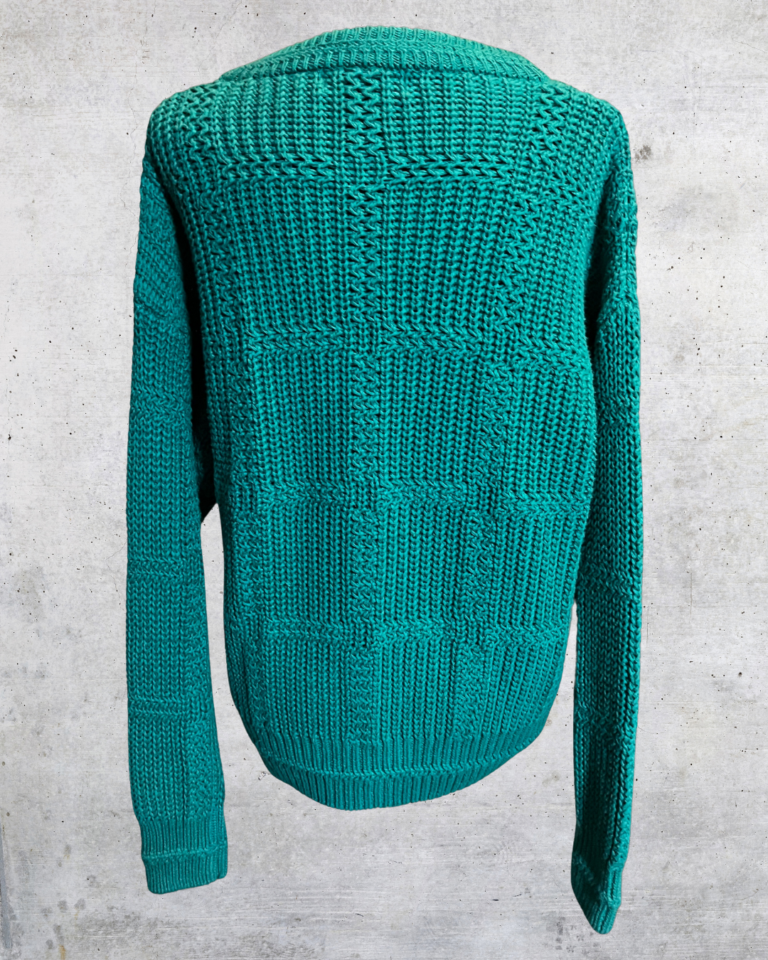 Teal You Feel It Knit Sweater