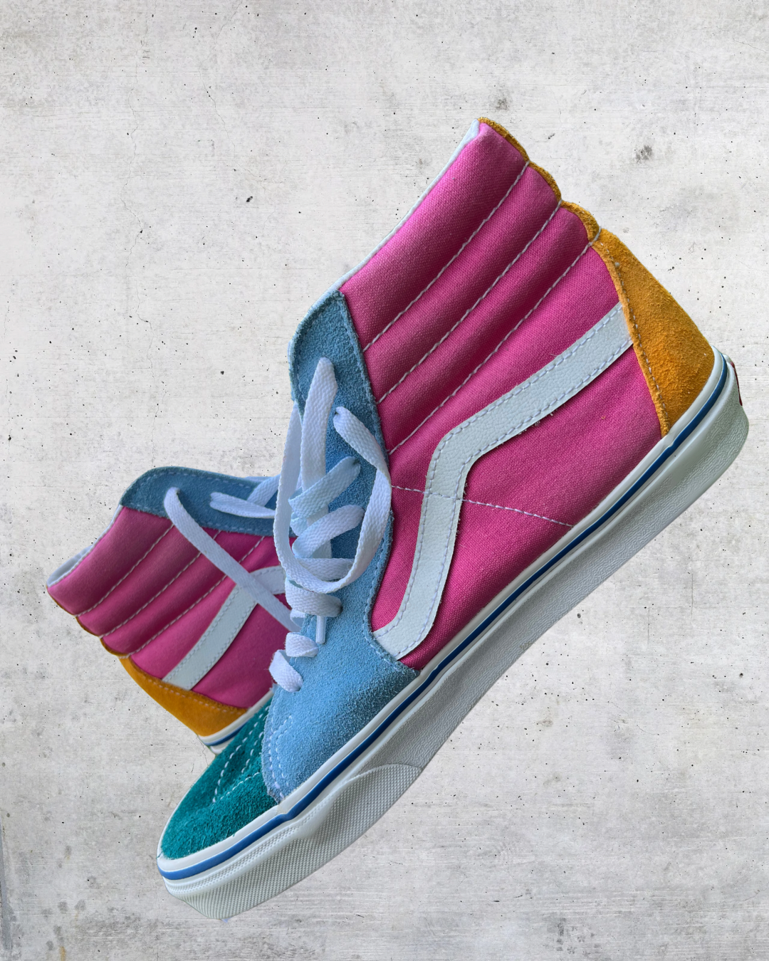 Vans Sk8-Hi Colorblock Sneakers