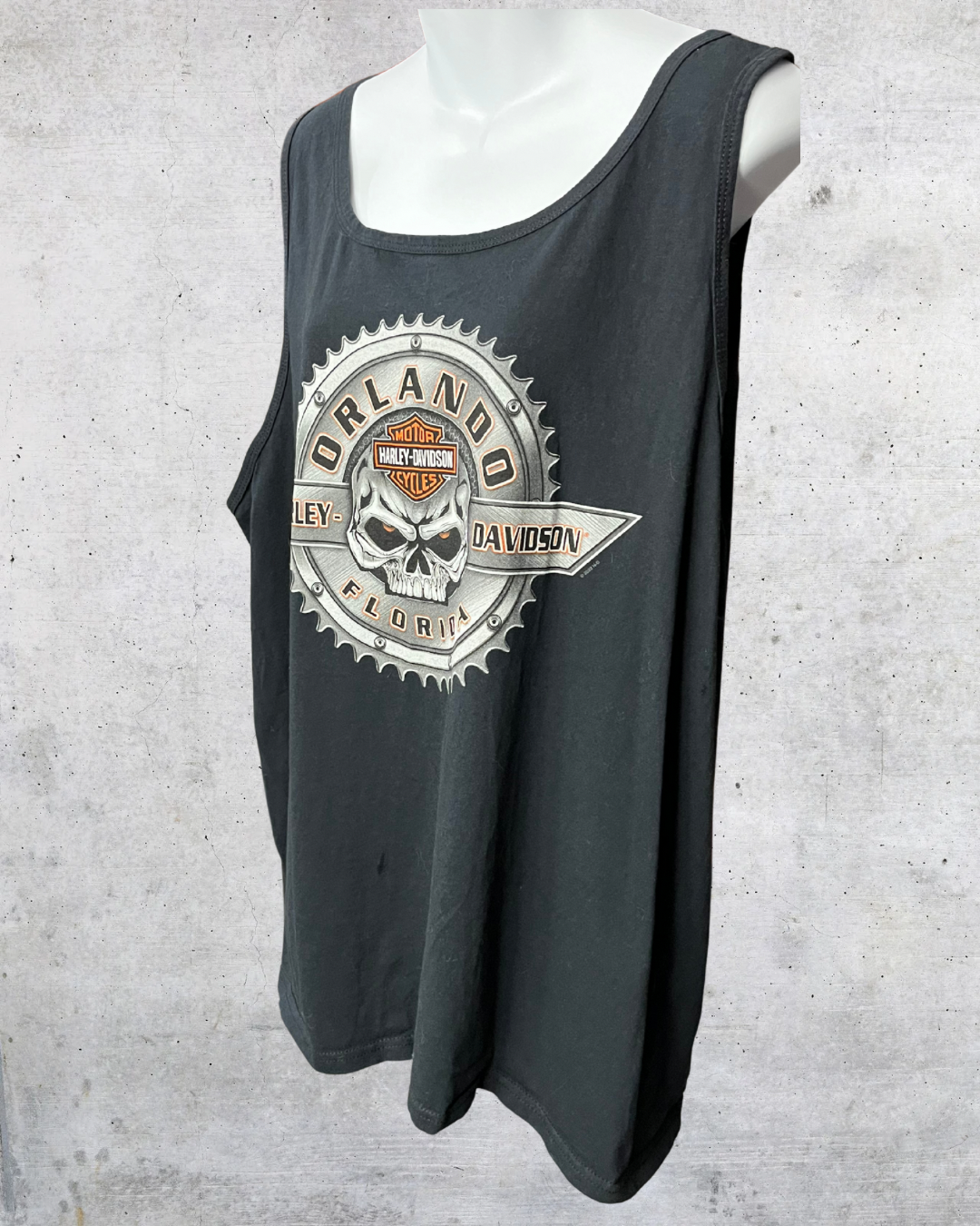Orlando Harley Davidson Skull Tank