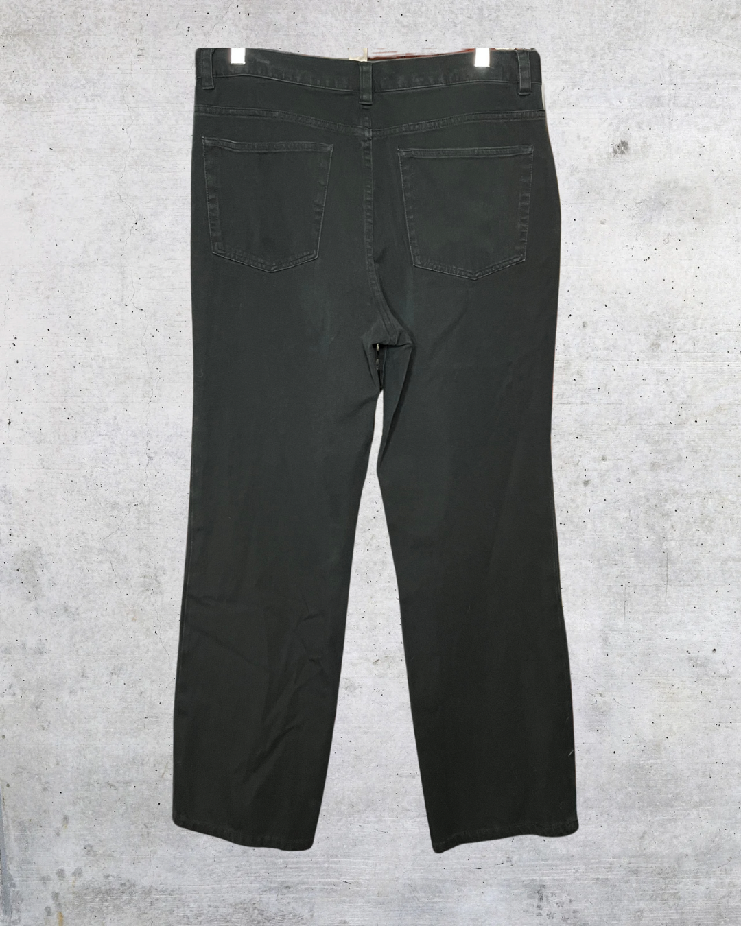 Chaps Classic Fit Black Stretch Pants
