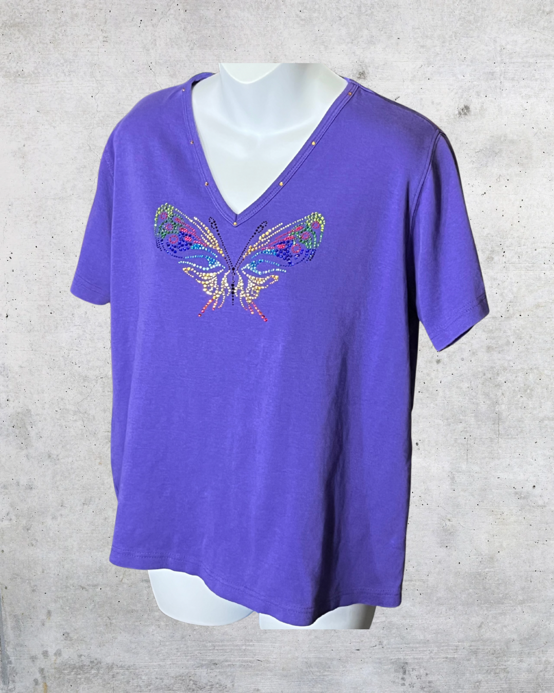 🦋 Get Lucky Bejeweled Butterfly Tee