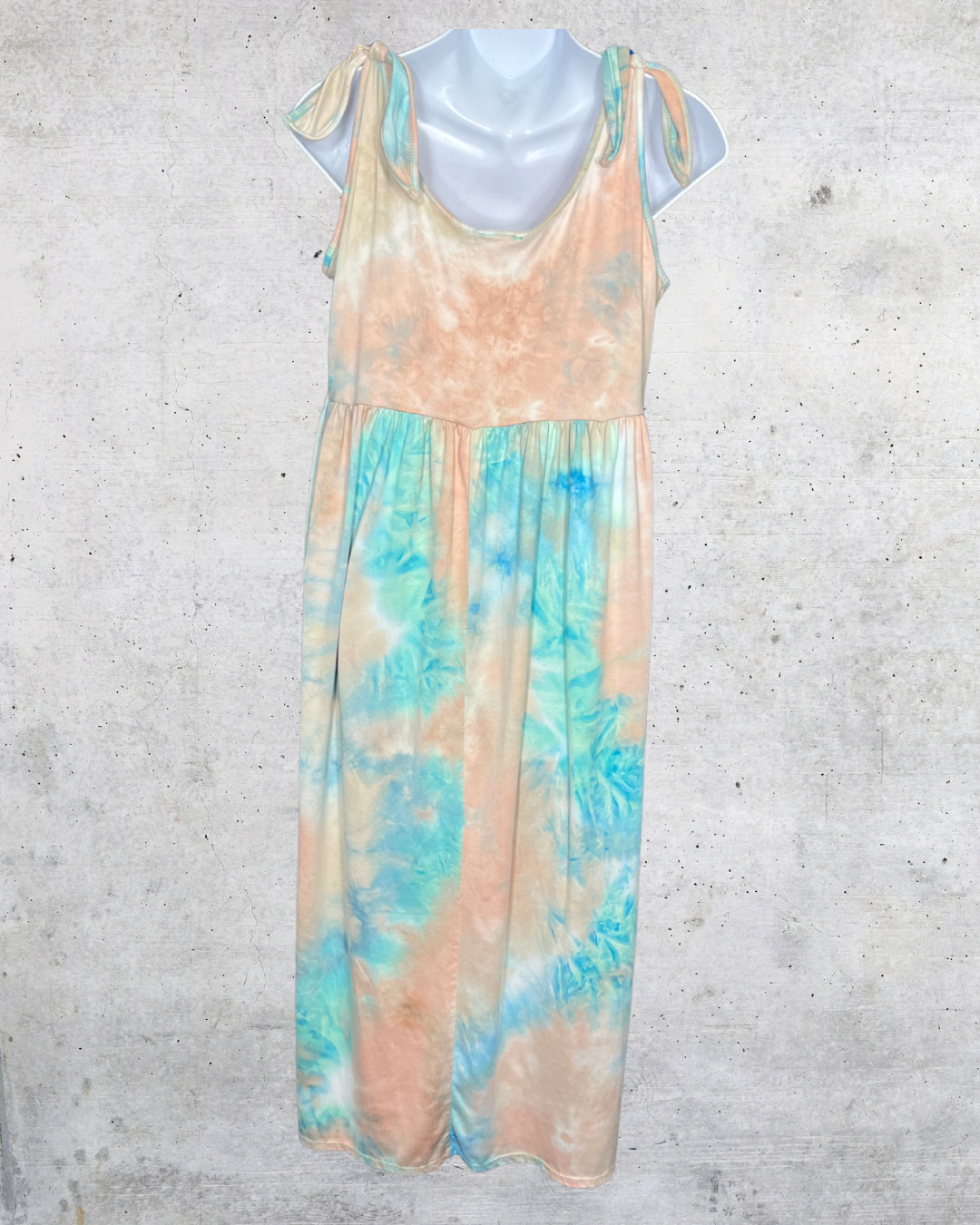 Rainbow Sherbet Tie-Dye Maxi