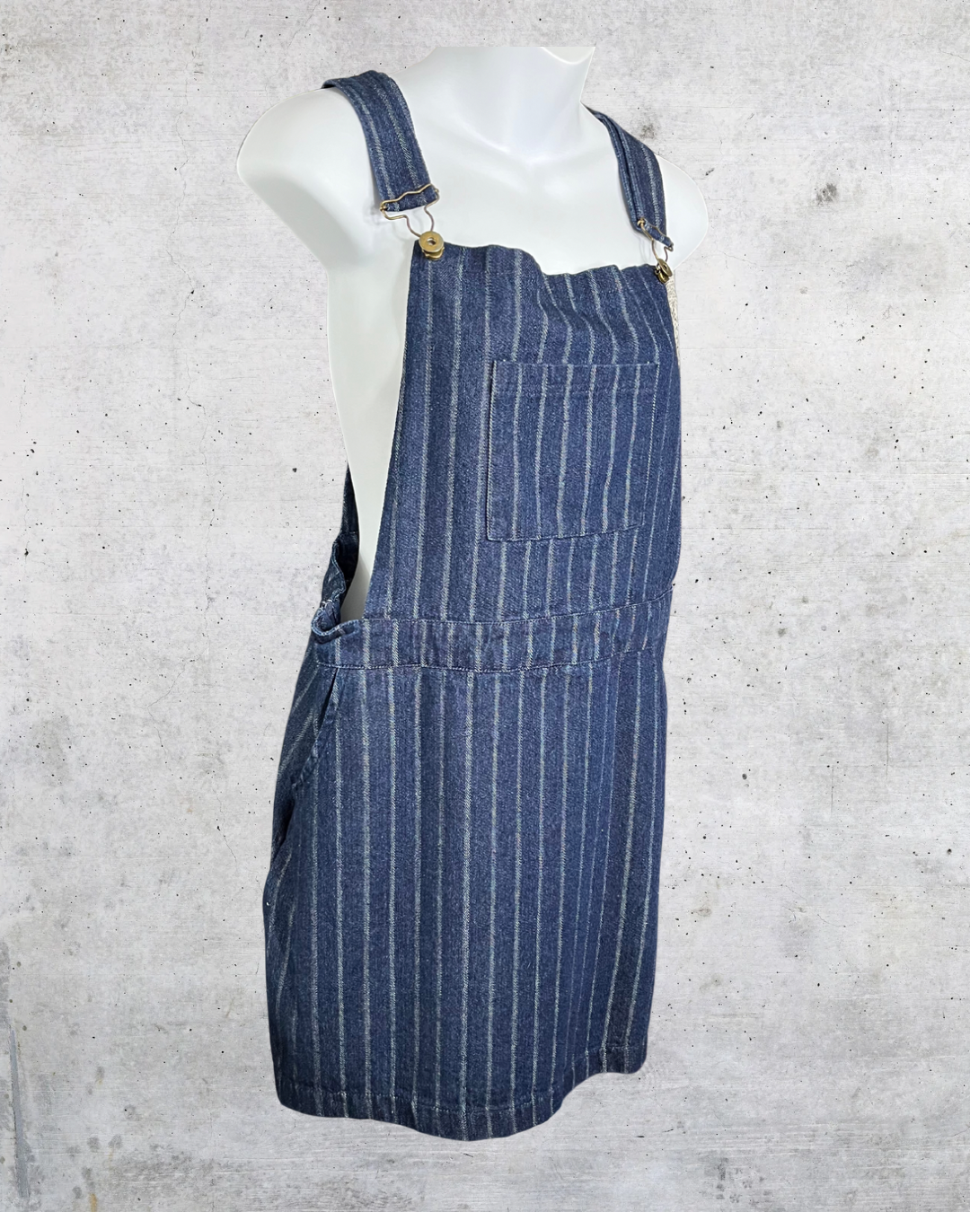 Umgee Denim Overall Dress