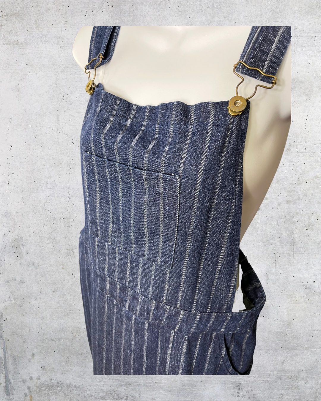 Umgee Denim Overall Dress