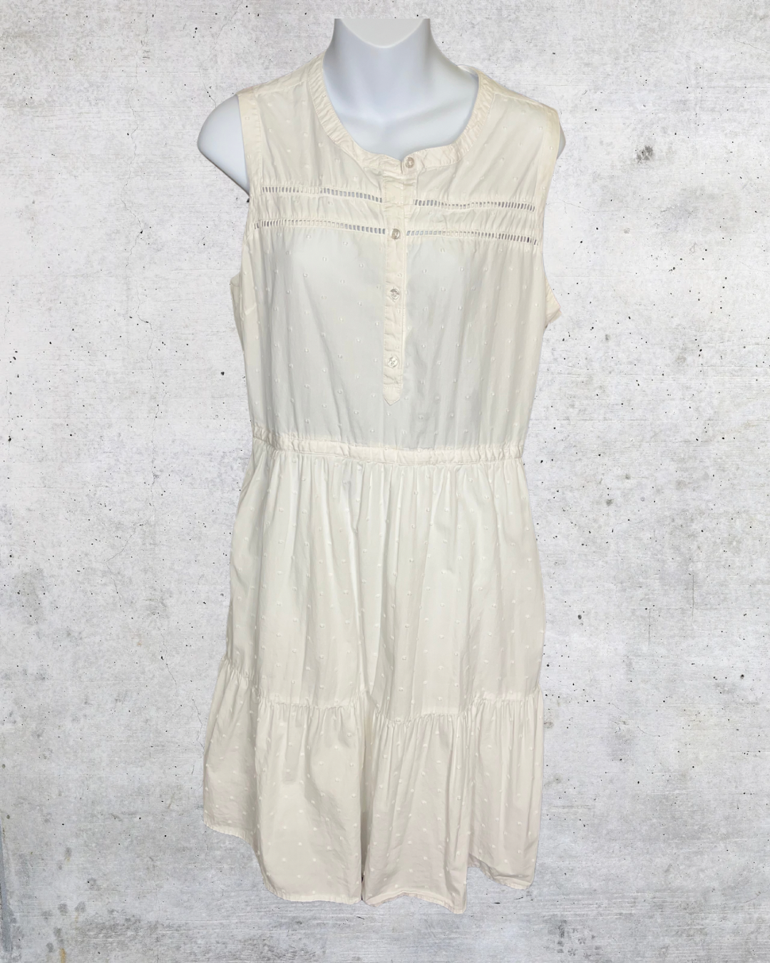 Summer Eyelet Babydoll Dress