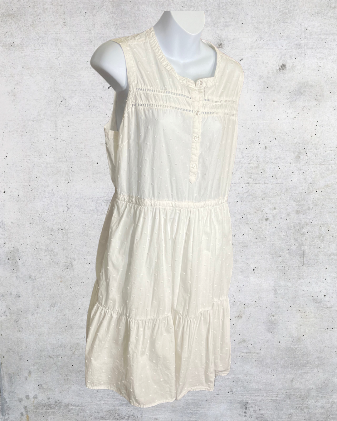 Summer Eyelet Babydoll Dress