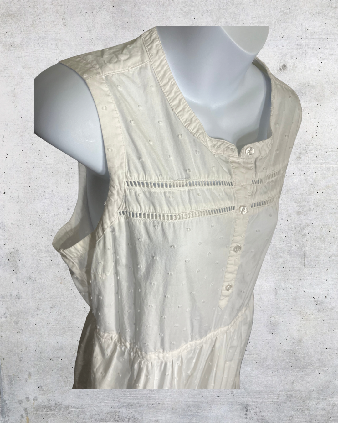 Summer Eyelet Babydoll Dress
