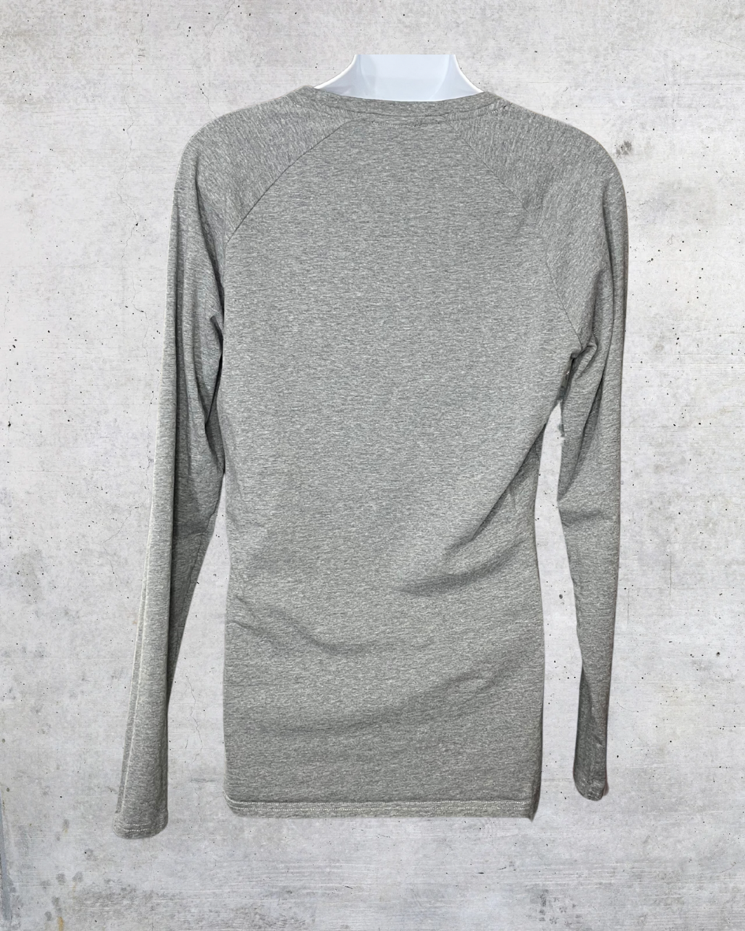 Gymshark Grey Long Sleeve Logo Tee
