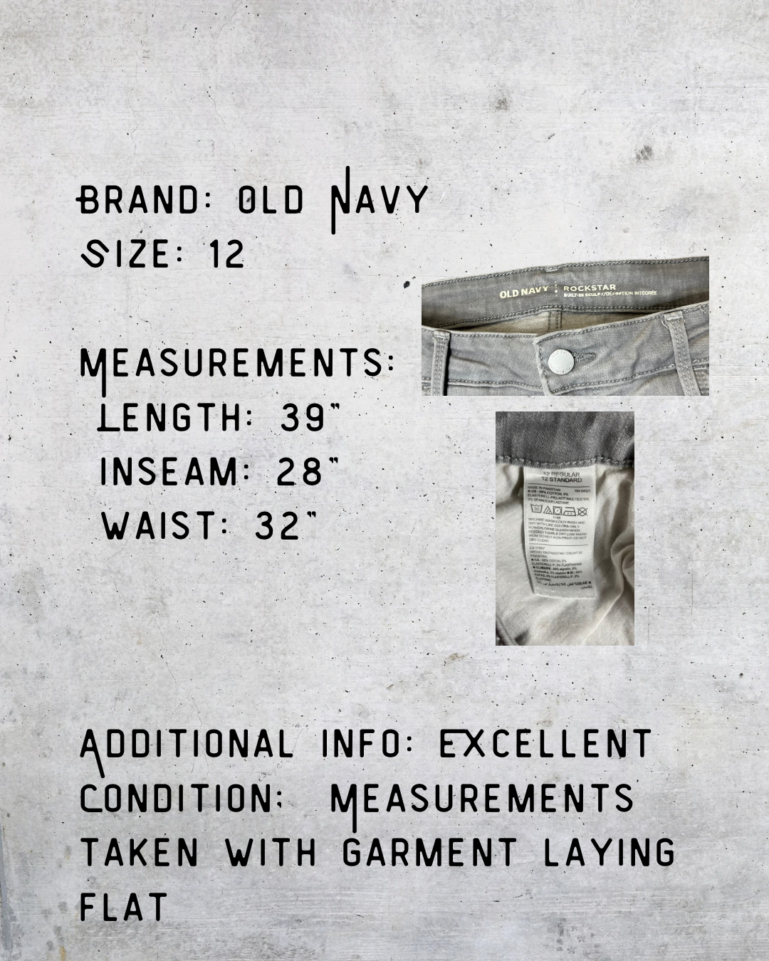 Old Navy Rockstar Skinny Jeans