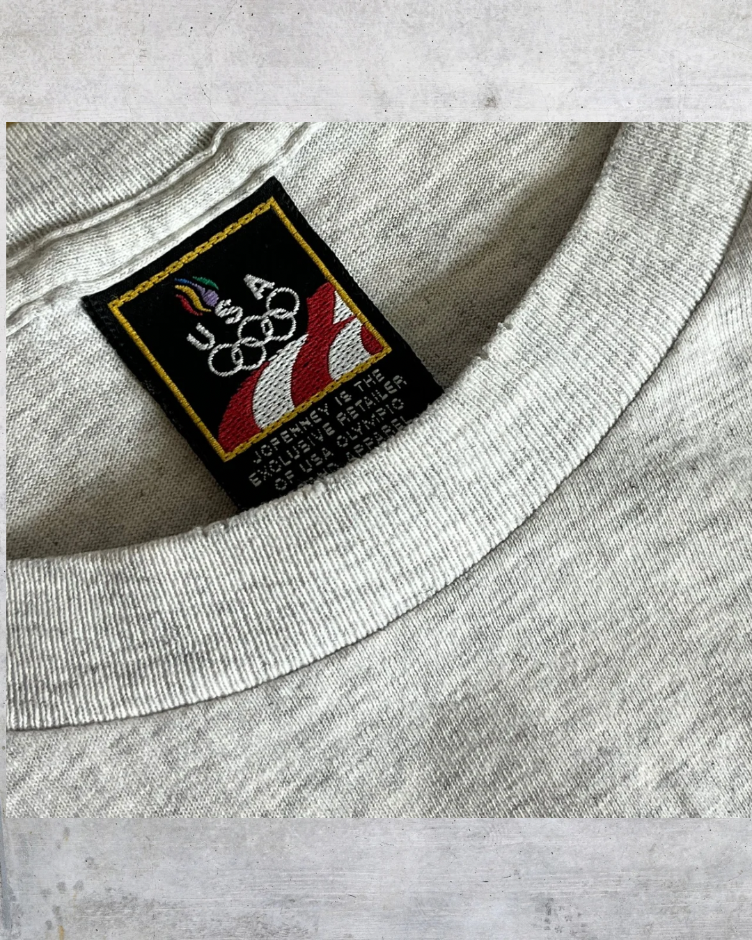 Vintage USA Olympics 90s Tee JCPenney Exclusive - Large
