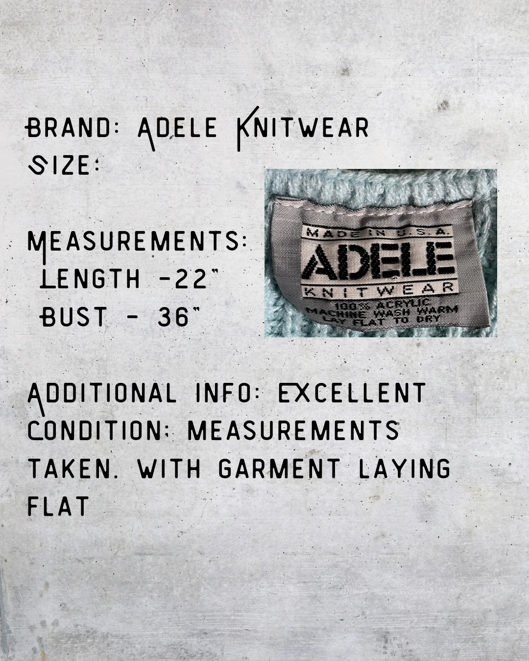 Adele Knitwear Colorblock Sweater Vest - Small