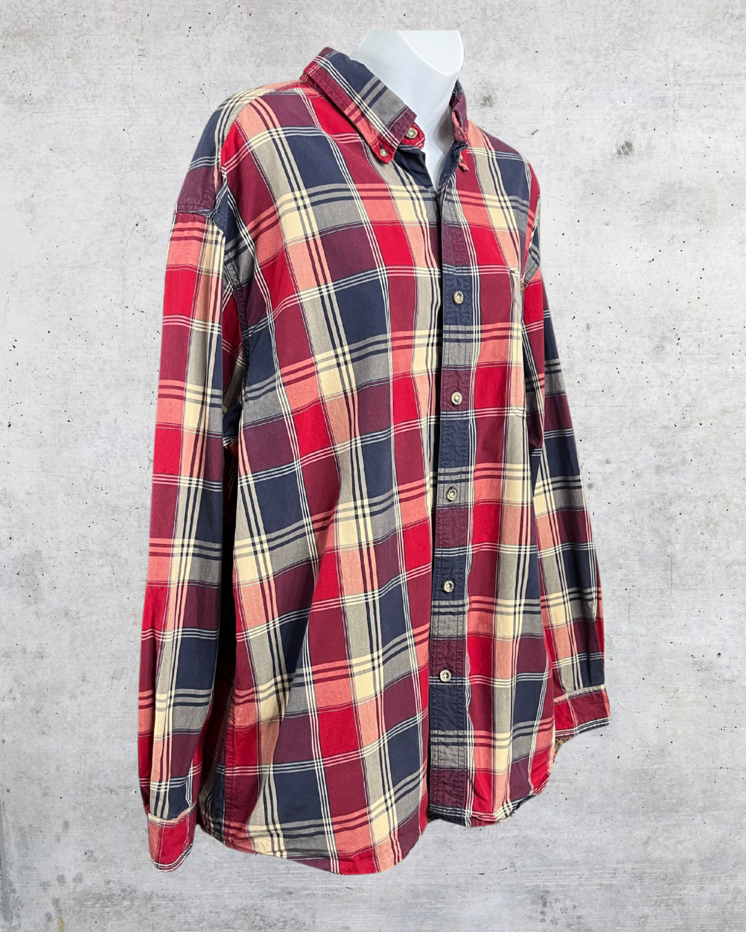 Carhartt Plaid Flannel Button-Up Shirt – XL