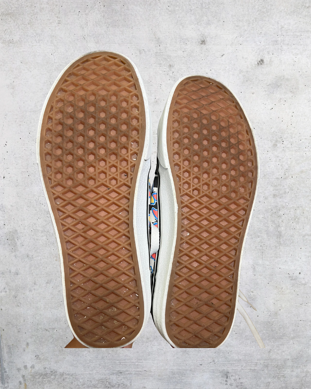 Vans Sk8-Hi Butterfly Checkerboard Sneakers – Women’s 9
