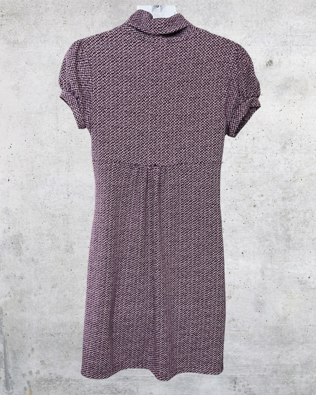Heart Soul Plum Knit Cowl Neck Dress - Large