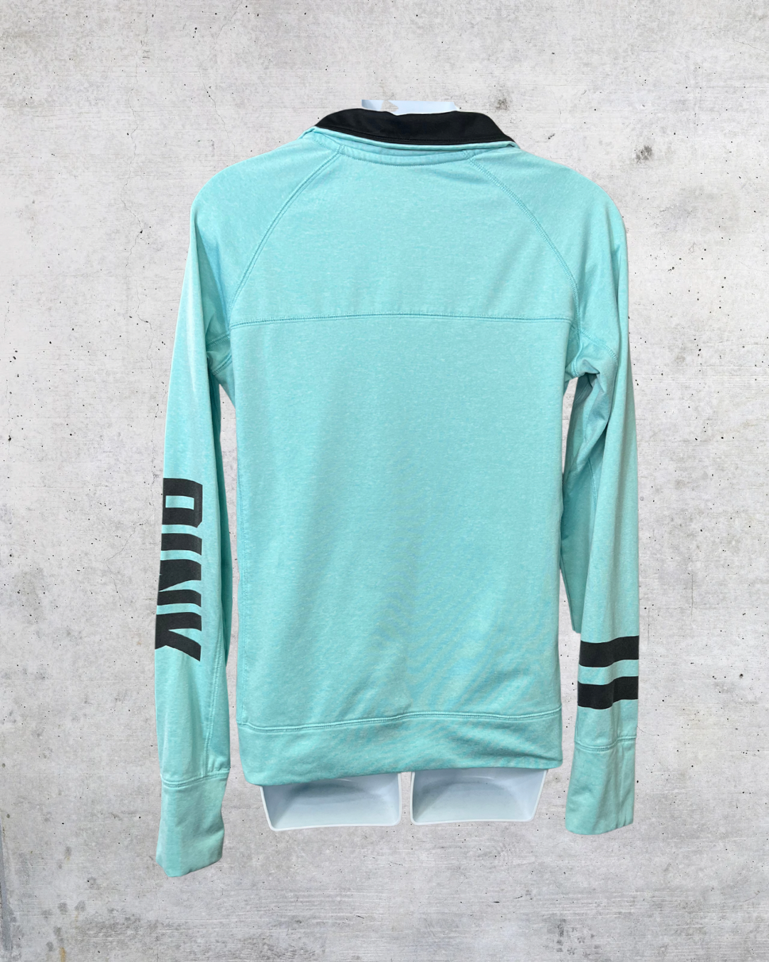 PINK Mint Quarter Zip Pullover - Medium
