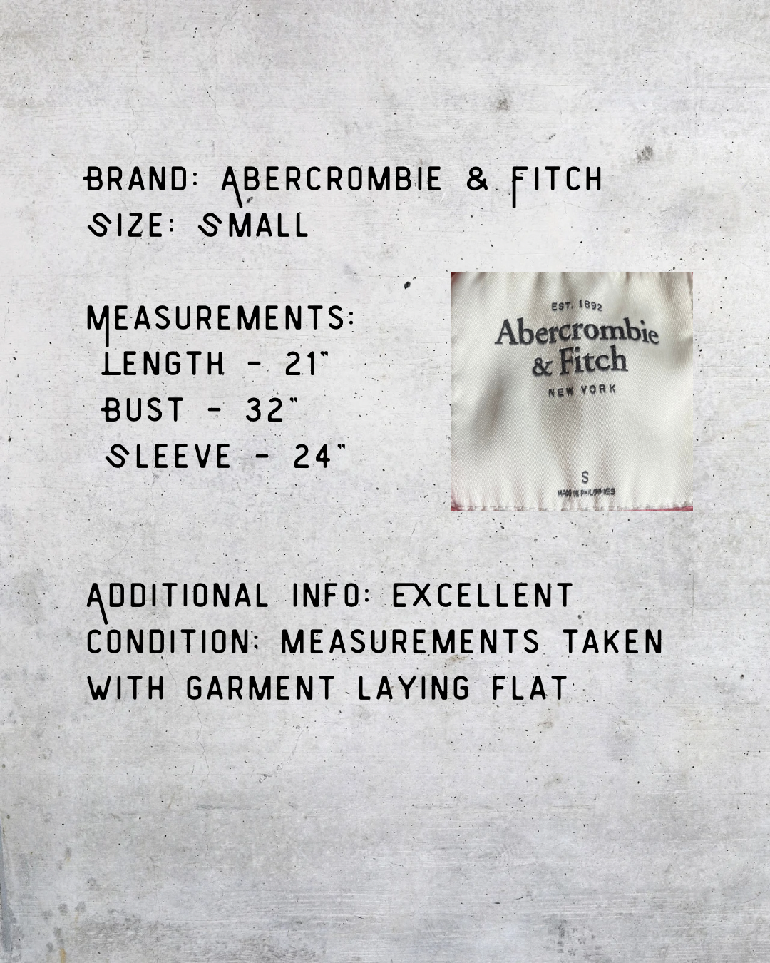 Abercrombie & Fitch Soft Pink Zip-Up Hoodie - Small