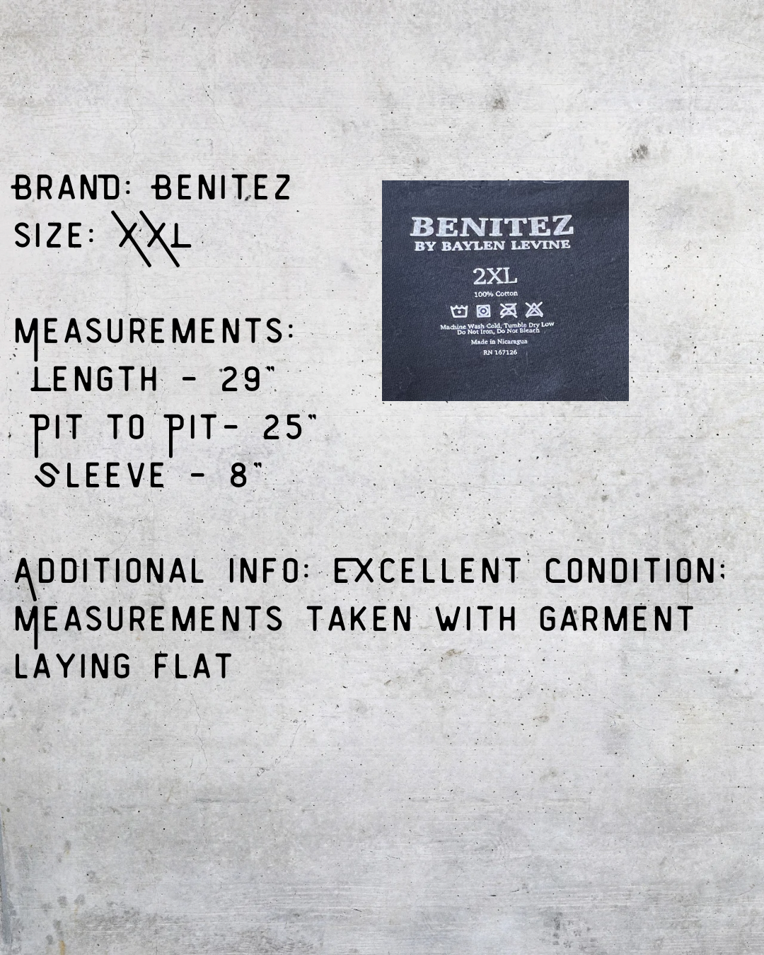 Benitez “Frick Vape” Graphic Tee - XXL