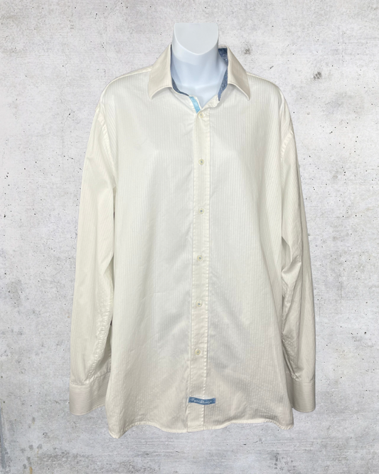 English Laundry White Button-Up - XL