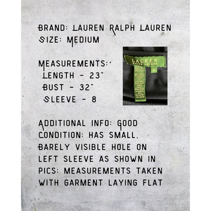Lauren Ralph Lauren Puff Sleeve Top