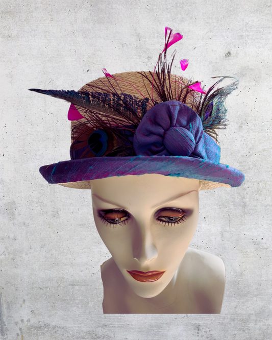 Peacock Parlor Topper