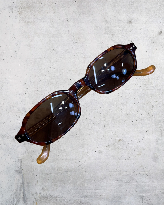 Liz Claiborne Oval Tortoiseshell Sunglasses