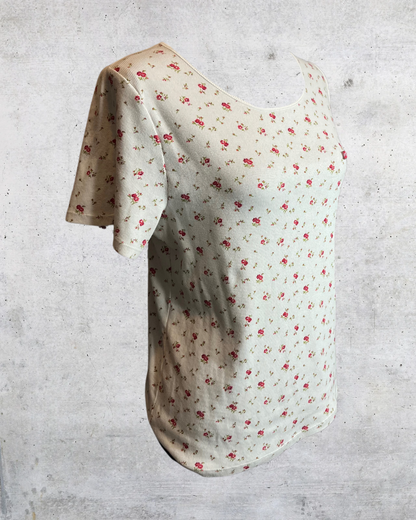 Levi’s Garden Bloom Ribbed Tee 🌸 - XL