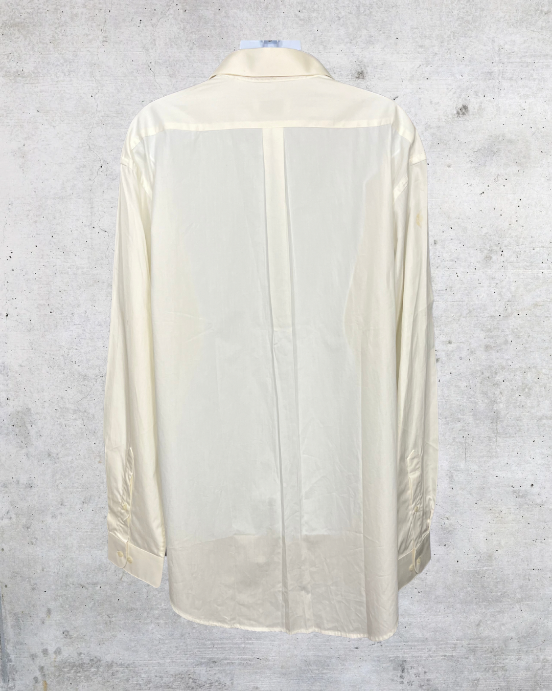 Bachrach Cream Dress Shirt (NWT) - Large