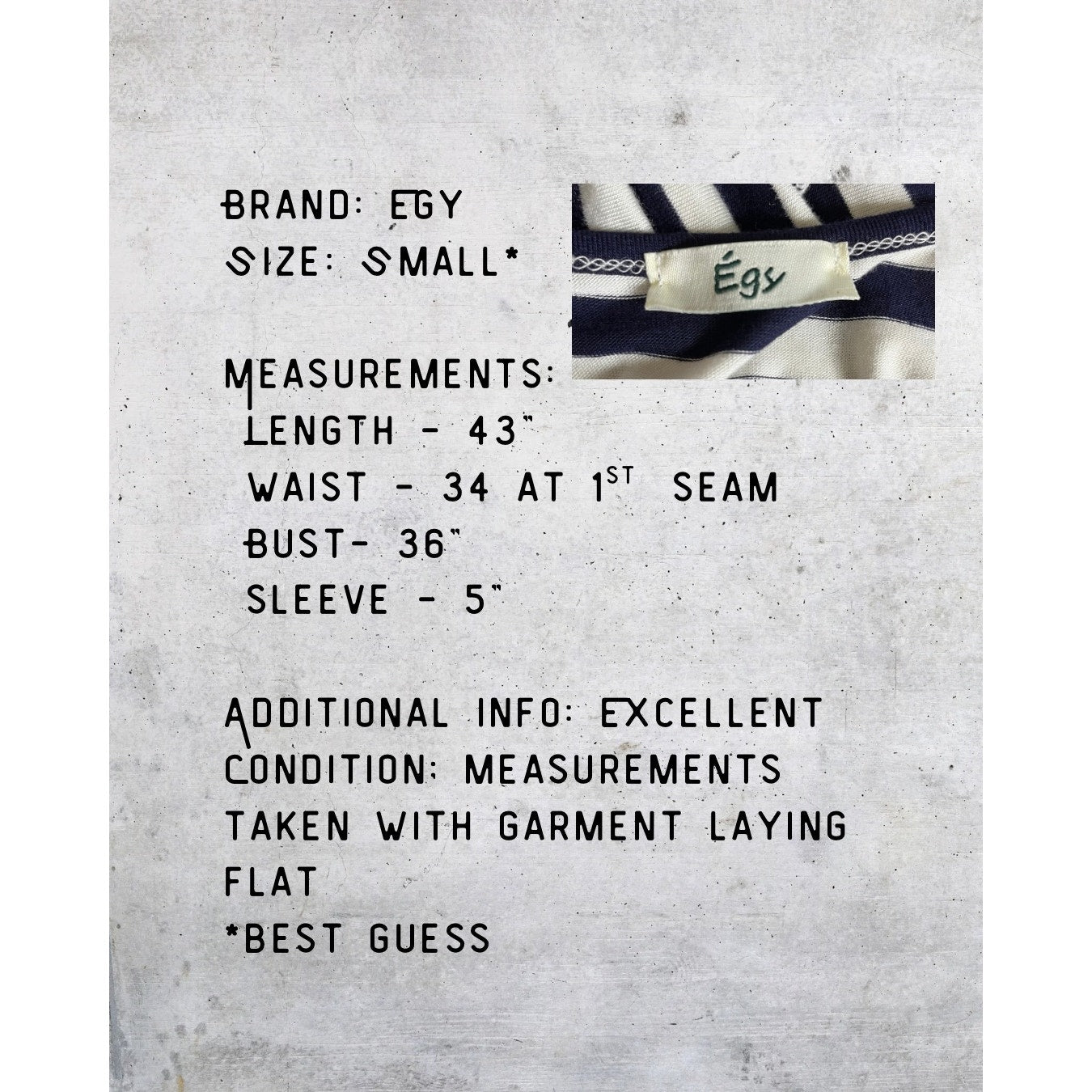 Égy Striped Midi Dress