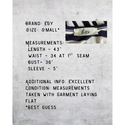 Égy Striped Midi Dress