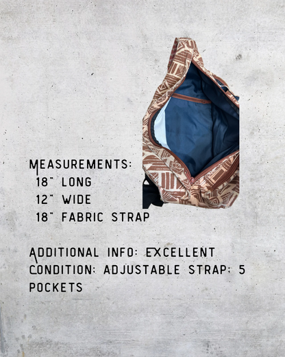 KAVU Geometric Sling Crossbody Bag