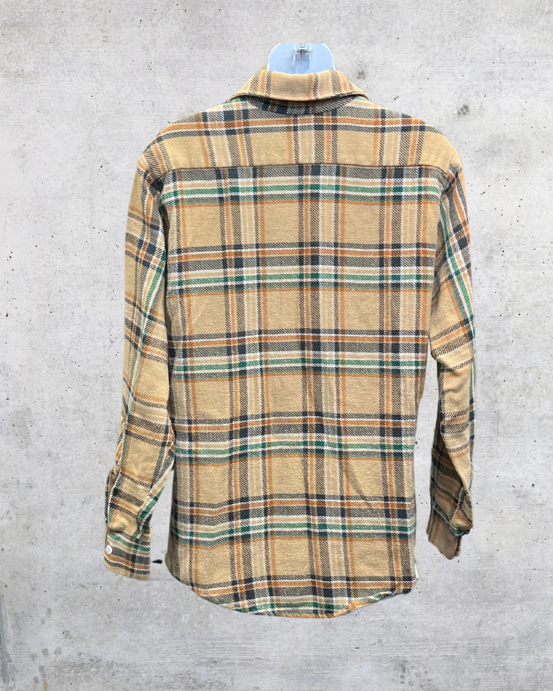 Vintage Big Mac Plaid Flannel Shirt JCPenney Workwear Classic - Medium