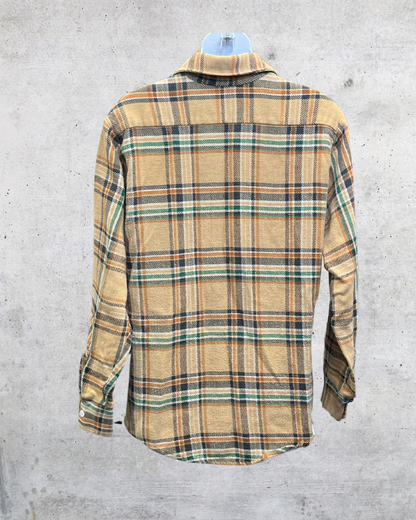 Vintage Big Mac Plaid Flannel Shirt JCPenney Workwear Classic - Medium